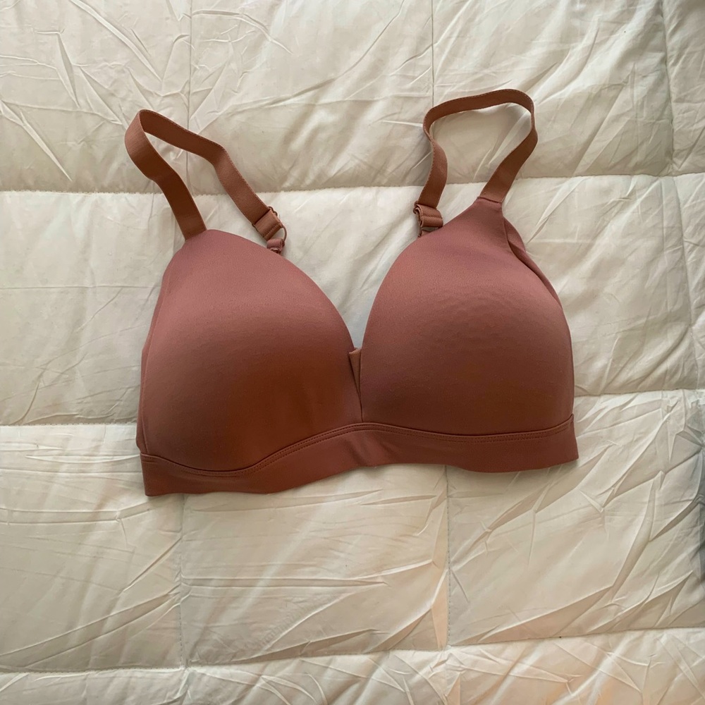 Mauve Wireless Bra